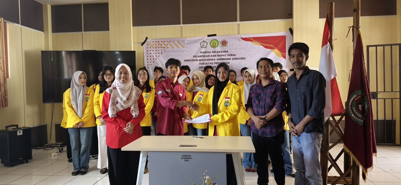 Pelantikan Pengurus dan Rapat Kerja HIMAGRI Periode 2026/2027